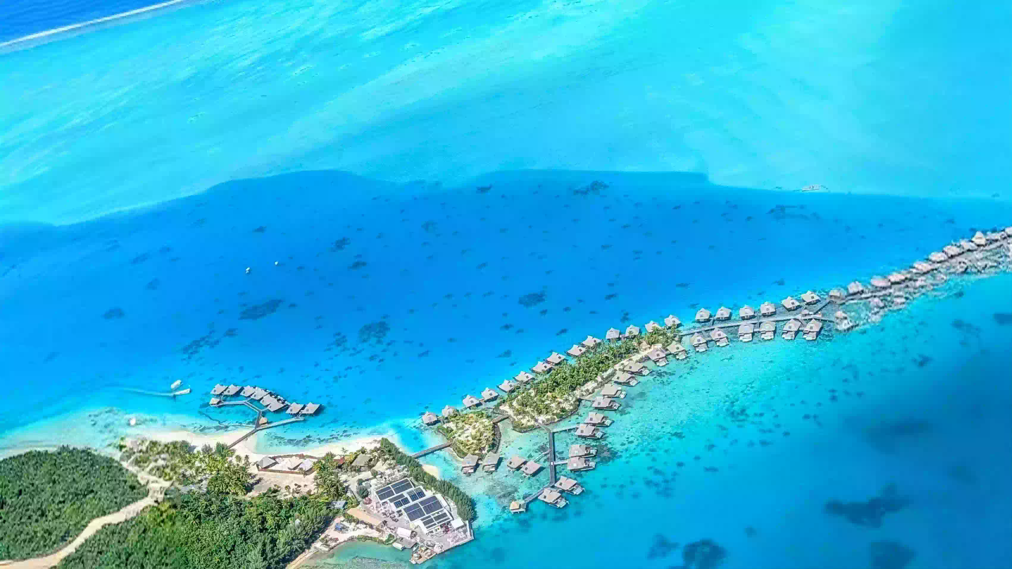 Bora Bora vue du ciel